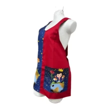 Apron For Teachers And Educators: Exclusive Designs - Royal Blue - View 3
