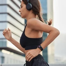 Compatible avec Galaxy Watch 7/6/5/4 40 mm 44 mm/Bracelet Classic 43 mm 47 mm, bracelet sans couture, bracelet de remplacement en silicone super doux de 20 mm pour sport, convenant aux hommes et aux femmes (sans montre)