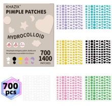 700/1400 贴片，面部星形痘痘贴，水胶体祛痘贴，可爱星形痘痘贴 - 彩色 - 查看 2