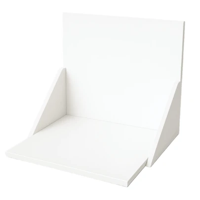 Kit Mini Estúdio Fotográfico MDF Portátil Branco 30x30 Fotos Box Fotografia Produtos