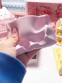Squishy Milk Brick Slow Rebound Soft Squeeze Hand Simulation Food Toy Butter Cake, High-End Pastry Scented, Soft & Fun To Play With, Random Packaging