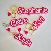Customized Keychains Dancer Cheering - Personalized Name Bag Tag - Party Favors - Back To School - Backpack Name Labels, Colorful, Cute, Adorable, Funny, Kawaii, Y2K, Stylish, Unisex, Casual, Custom, Personalized, Unique, Customized, Ideal Gifts For Him, Ideal Gifts For Her, Her, Boyfriend, Girlfriend, Family, Friends, Colorful, Cute, Adorable, Funny, Kawaii, Y2K, Stylish, Unisex, Casual, Custom, Personalized, Unique, Customized, Ideal Gifts For Him, Ideal Gifts For Her, Her, Boyfriend, Girlfriend, Family, Friends, Delicate Romance, Utilitarian Chic