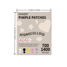 700/1400 贴片，面部星形痘痘贴，水胶体祛痘贴，可爱星形痘痘贴 - 彩色 - 查看 4