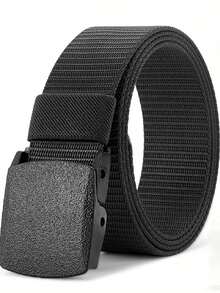 1/2/3件自动扣尼龙腰带男军用战术腰带男士军用腰带帆布腰带腰封高品质皮带 - 彩色 - 查看 6