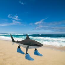 1pc/3D Shark Figurines Tungtungsahur Characters Desktop Decoration - Multicolor - View 8