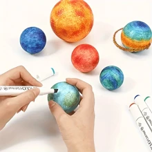 64 Stücke 3,5cm/1,4 Zoll weiße feste Polystyrol-Schaumstoffkugeln, geeignet für Malerei DIY, Dekoration von Einkaufszentren, Hochzeitsprops, Schaufensterdekorationen in Kunst, Handwerk, Familie, Party, Kuchendekoration, Sternspiel, Maltag, Hochzeitsdekoration, Weihnachten, Halloween, Neujahr, Geburtstag, Heimdekoration, Feiertagsparty - Fantasie inspiriert