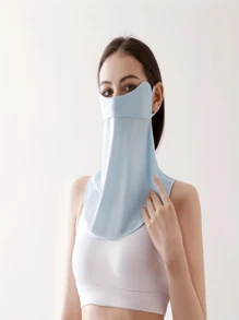 Summer Sunscreen Mask - Shade, UV Protection, Dust Protection - Breathable Ice Mask - Neck Protection Shawl For Driving & Cycling -