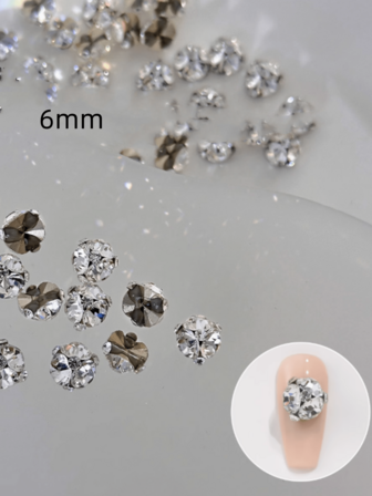 20 件/10 件全新水钻美甲装饰，闪亮 3D 美甲钉，适合美甲沙龙和个人使用