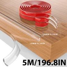 1m/2m/3m/4m/5m Bande de protection des bords Protecteurs d'angle en L Protecteurs de coins de table Pour la protection des meubles | Protection des coins et des bords Pare-chocs pour le coin et le bord Protège-coins pour meubles et cheminée