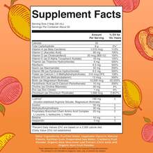 Liquid Multivitamin For Women With Lustriva® – Hair Growth, Skin Radiance & Energy Support – Biotin 10,000mcg, B-Complex, Vitamin D & C – Peach Mango – 30 Fl Oz - 1瓶 - 查看 9