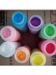 240 ml sprayflaska, Color Blaze -färgat pulver, lämplig för rolig löpning, färgkastning, Langley, pulverkrig, trädgårdsfester och festivaler