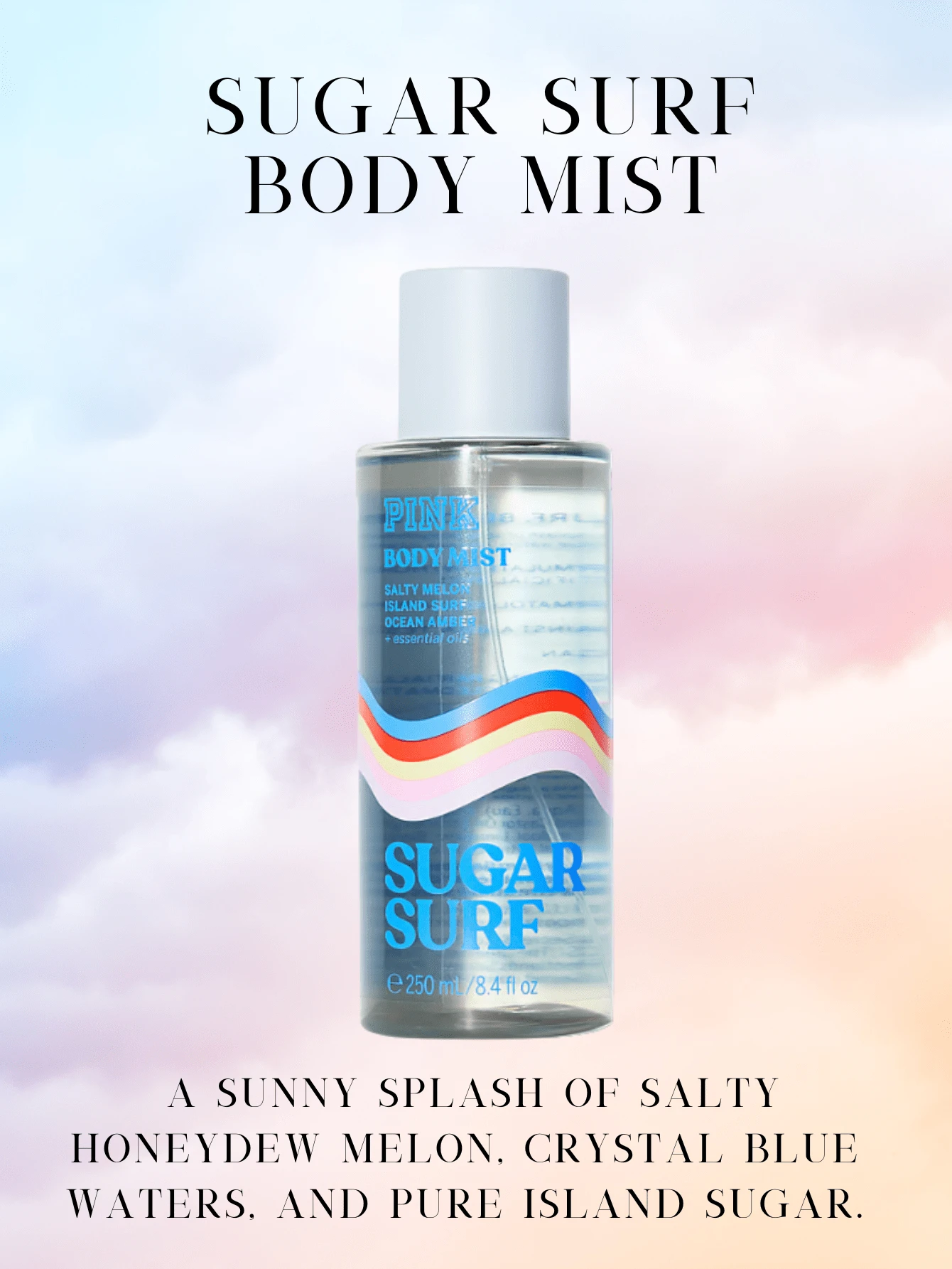 Victoria's Secret Victoria's Secret VS Body Mist Fine Fragrances Pink Perfume Dreamy Petals Sunlit  Sparkling Blooms - 糖浪 - 查看 1