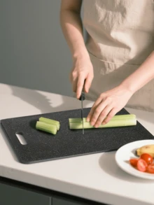 1/3pcs Marble-Patterned Chopping Board Set, Kitchen Food Prep Board, Cooked/Uncooked Separation, Household Fruit Cutting Board, Children's Food Prep Board