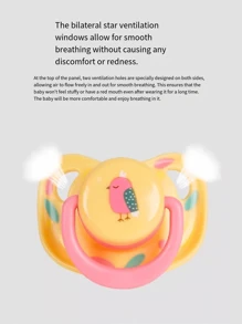 1pc Pet Dog Toy, Cat Pacifier, Puppy Chew Teething Toy To Relieve Boredom, Pet Sleeping Pacifier, Made Of FDA Grade Silicone (), Multiple Colors (Yellow, Light Blue, Dark Blue) Available For Pet Accessories