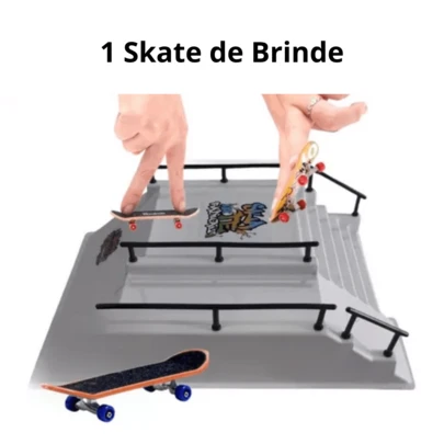 Pista Skate De Dedo Fingerboard Brinquedo Criança Infantil Presente
