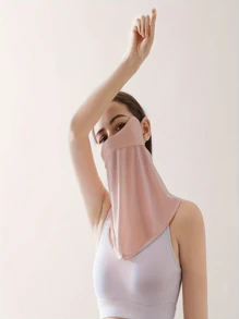 Summer Sunscreen Mask - Shade, UV Protection, Dust Protection - Breathable Ice Mask - Neck Protection Shawl For Driving & Cycling -