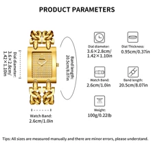 YaLaLuSi YaLaLuSi Brand 1 Piece Hot New Skeleton Chain Ladies Quartz Watch Luxury Rhinestone Decoration Luminous Hands Night Reading Advanced Texture Bright Colour Case Temperament Elegant Breathable Comfortable Wristband Suitable For Work Daily Business School Holiday Party Wear With Strap Adjuster Original Lady Gift For Family Friends Sister Best Friend Holiday Gift Birthday Gift