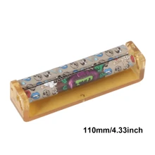 1Pc 78 Or 110 Mm Fashion Pattern Printing Manual Rolling Machine, Herb Cone Maker, Smoking Accessories, Gifts For Smokers.