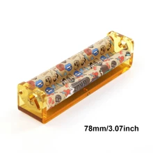 1Pc 78 Or 110 Mm Fashion Pattern Printing Manual Rolling Machine, Herb Cone Maker, Smoking Accessories, Gifts For Smokers.