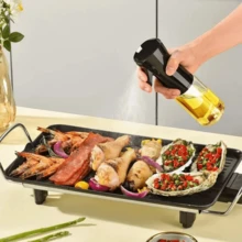 1pc 200/300/500ml Olive Oil Sprayer Bottle, Kitchen Cooking Oil Mister, Air Fryer Spray Bottle, Reusable Misting Bottle (Barbecue Oil Container/Refillable Bottle), Misting Sprayer Bottle (Plant Fine Mist Sprayer/Refillable Cosmetic Spray Bottle), Garden Mister Bottle. Outdoor Barbecue, Grilling Oil Sprayer