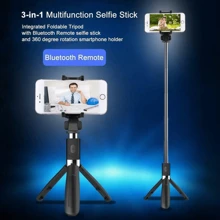 Selfie Stick & Stativ Kopf für Sommerurlaub, Reisen, Outdoor-Aktivitäten, Live-Streaming Selfie Stick, Stativ Ständer