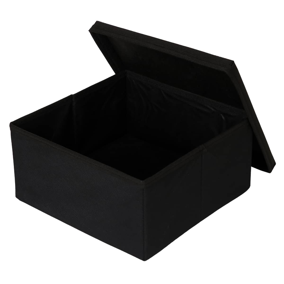 Luxury Black Foldable Packaging Gift Box 28x15x28 - 黑色 - 查看 1