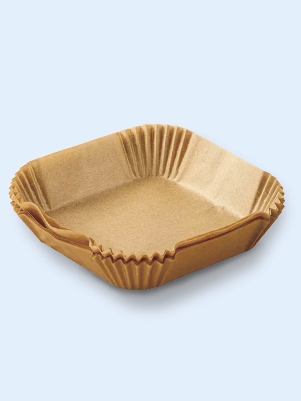 20/50/100/500 piezas de Láminas desechables para freidora de aire, impermeables, resistentes al aceite, antiadherentes, papel de pergamino de alta calidad, ideal para hornear en Halloween, Navidad, postres caseros, reuniones familiares, eventos de fiesta, cocina y pastelería, adecuado para papas fritas, pollo frito, pasteles, pan y talla grande