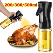 1pc 200/300/500ml Olive Oil Sprayer Bottle, Kitchen Cooking Oil Mister, Air Fryer Spray Bottle, Reusable Misting Bottle (Barbecue Oil Container/Refillable Bottle), Misting Sprayer Bottle (Plant Fine Mist Sprayer/Refillable Cosmetic Spray Bottle), Garden Mister Bottle. Outdoor Barbecue, Grilling Oil Sprayer