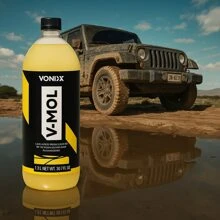 Kit Lavagem Automotiva Shampoo V-mol 1.5 L Vonixx Luva Microfibra