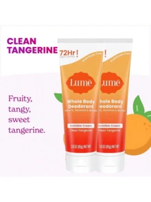 2pcs Desodorante Sin Aluminio Para Mujeres Y Hombres, Frambuesa Y Mandarina, Desodorante Natural Para Pieles Sensibles, Verificado Por EWG, Limpio, Sin Bicarbonato De Sodio, Fragancia A Base - Nhiều màu - Xem 6