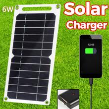 Panneau solaire portable chargeant par USB, pour camping extérieur, randonnée, chargement d'urgence, chargement portable de téléphone mobile