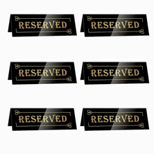 3 pezzi/6 pezzi Numeri da tavolo per matrimonio in acrilico lucido nero, 15x4,5 cm - Cartoncini segnaposto in acrilico, Cartoncini segnaposto per banchetti di matrimonio, bidirezionali, adatti per matrimoni, feste di compleanno, ristoranti e conferenze, forniture scolastiche, ritorno a scuola