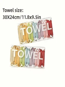 28 Stücke tragbare Kompression Handtücher - dick, schnelltrocknend, dual-use sowohl für trocken als auch nass, perfekt für Reisen, Zuhause und Outdoor-Nutzung - leicht zu tragender Entwurf, weiß