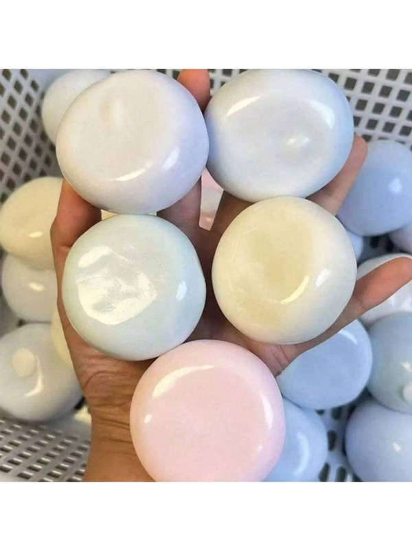 1 pièce de balle de riz gluant fait à la main, jouet antistress à presser, peau de glace fine, jouet à pétrir, cadeau idéal pour le bureau, les fêtes, Pâques, le poisson d'avril