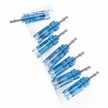 20/10/5/1 Stück Original Mikronadelkartuschen für elektrischen Mikronadelroller, Einweg-Ersatzteile für Mikronadelroller, Ersatzkartuschen für Derma Pen Nadeln (Bajonettschlitz)