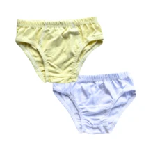 Kit 10 Comfortable Children's Briefs, 100% Cotton With Lining - 彩色 - 查看 7