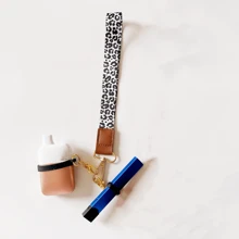 1 Set Cigarette Accessory Anti-Lost Kit, Includes 1pc Black & White Leopard Wrist Strap, 2pcs Different Size Lobster Silicone Rings, Smoking Accessories, Cigarette Storage, Cigarette Holder Case, Sigaretten Doos