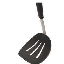 Silicone Turner Spatula,The Perfect Pancake Flipper, Egg Turner, And Omelet Spatula,Heat Resistant Rubber Spatula Wide To Easily Handle Large Food - Black - View 4