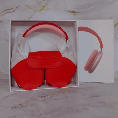 Fone de Ouvido AirPds  Max Premium Super Bass Bluetooth Com Microfone Over-ear para Android IOS