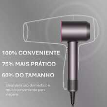 Secador de Cabelos 5 em 1 Supersônico Profissional 110V