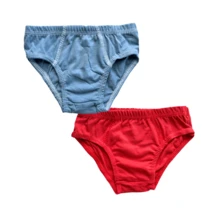 Kit 10 Comfortable Children's Briefs, 100% Cotton With Lining - 彩色 - 查看 5