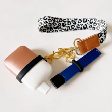 1 Set Cigarette Accessory Anti-Lost Kit, Includes 1pc Black & White Leopard Wrist Strap, 2pcs Different Size Lobster Silicone Rings, Smoking Accessories, Cigarette Storage, Cigarette Holder Case, Sigaretten Doos