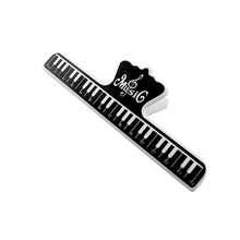 5 CORE 5Core Music Sheet Page Holder Clip Black Music Fixed Clips - Black - View 1