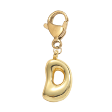 Bubble Letter Cute Necklace Pendant, Bag Pendant - Lucky Crystal Pendant, Letter A-Z, Shiny Alloy Bag Backpack Pendant - Perfect Gift For Birthday And Special Occasions, Keychain Ring Bag Backpack Pendant Car Pendant Gift For Women And Girls, Wallet And Handbag Accessories