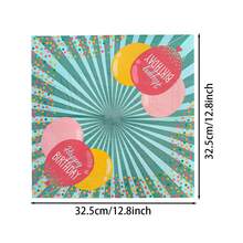 16 piezas Toallas de papel desechables para uso diario - Multicolor - Ver 2