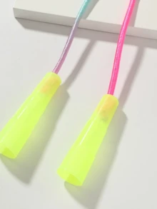 1 szt. Kolorowa gradientowa skakanka, codzienne ćwiczenia, akcesoria do siłowni, sport, siłownia, ćwiczenia domowe, skakanka, skakanka, skakanka, skakanka