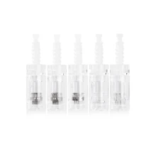 20/10/5/1 Stück Original Mikronadelkartuschen für elektrischen Mikronadelroller, Einweg-Ersatzteile für Mikronadelroller, Ersatzkartuschen für Derma Pen Nadeln (Bajonettschlitz)