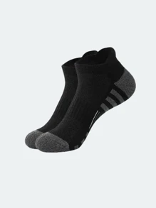 10 pares de calcetines para tobillos deportivos para hombre, grises con rayas negras, aptos para correr, gimnasio y uso diario