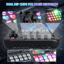 Studio Recording Kit Microphone Set Music Podcast Equipment Mixer Condenser Home,Studio Recording Kit Podcast Music Mixer Equipment Condenser Microphone Set - màu đen - Xem 8