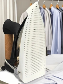 1/2 Pcs Heat Resistant Iron Protective Cover - For Steam Iron - Sliding Protective Cover, Easy To Install, Suitable For Various Fabrics, Bags, Storage Bags, Storage Boxes, Household Items, Travel Essentials, Dorm Storage, Ironing Board Protection, Suitable For Most Fabrics And Cleaning Tools - Multicolor - View 7